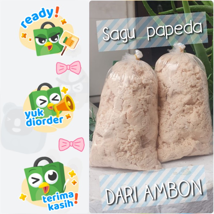 

gtg2011bb Sagu Mentah/Sagu Papeda/Sagu Ambon (Harga Per Kg) Da01D100