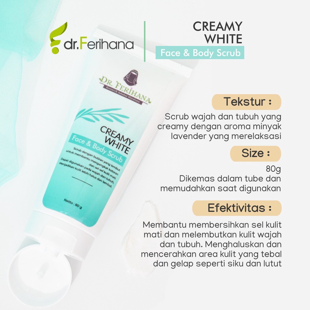 (KSH) Creamy White Scrub