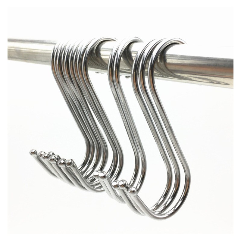 VIDICIINDONESIA !!! GANTUNGAN STAINLESS STEEL IMPORT KUALITAS PREMIUM BERBAGAI UKURAN/GANTUNGAN SERBAGUNA/S-HOOK/SHOOK/SHOOK/VIDICI