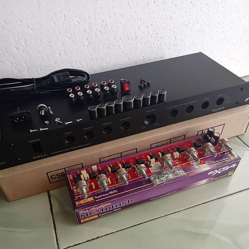 Box BELL CX54 plus kit parametrik BGR CX54 dan acesoris