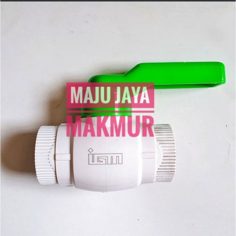 Toko Grosir Ballvalve Ball Valve Stop Kran Pvc Upvc Igm 1 1/2" VJ0gOOfKMNe87