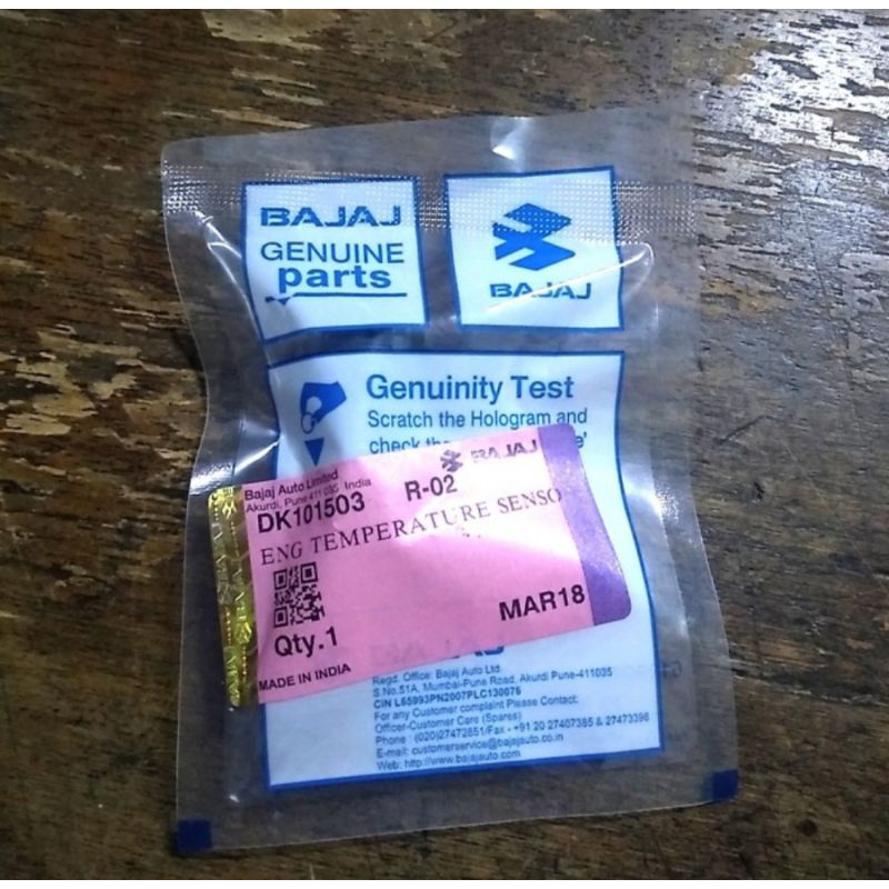 Sensor Suhu Mesin Pulsar 220