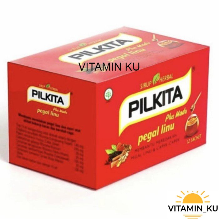 [BISA COD] PILKITA CAIR PEGEL LINU ISI 12 SACHET. VITAMIN_KU