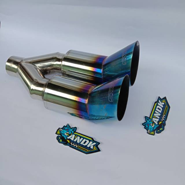 Knalpot racing mobil 5ZIGEN Avanza Honda City Yaris Kijang