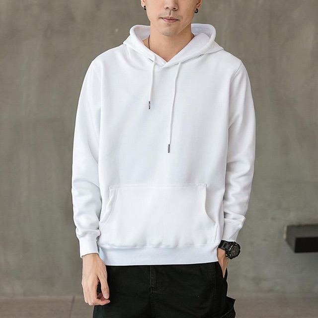 SWEATER HOODIE POLOS BASIC COWOK PRIA PLAIN FASHION DISTRO KEKINIAN