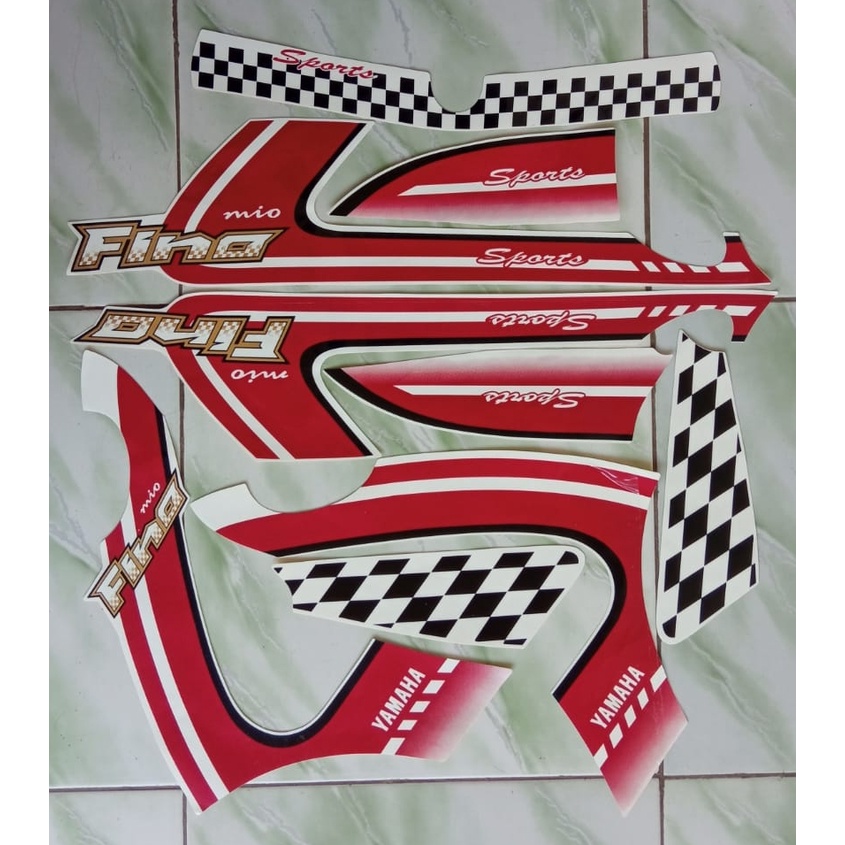 stiker striping yamaha fino karbu 2012