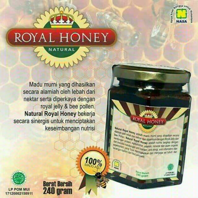 

Natural Royal Honey Madu Murni Madu Asli