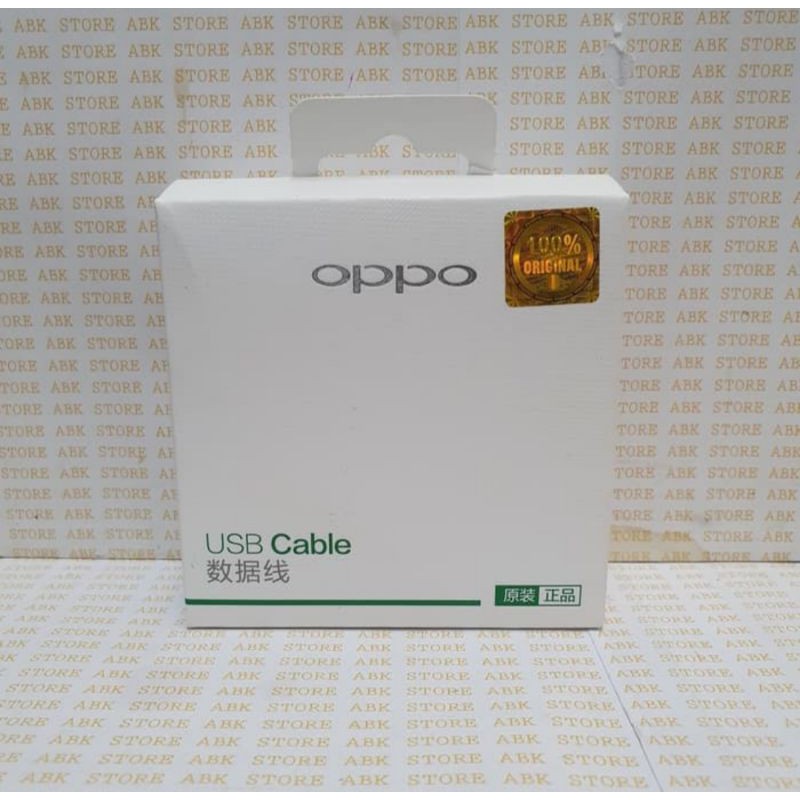 KABEL DATA CABLE CHARGER OPPO A37 A57 A59 F1S MICRO USB ORIGINAL