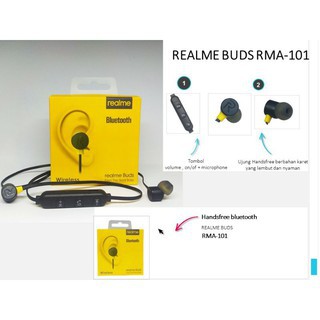 Headset Bluetooth Realme - Earphone Handfree Handset Hedset Hetset Blutut Bluetoth Bluetot Rilme