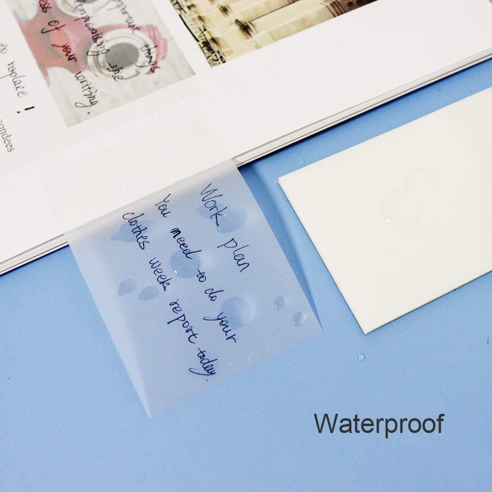 Sticky Note Transparan Tahan Air Untuk Kantor / Sekolah-3