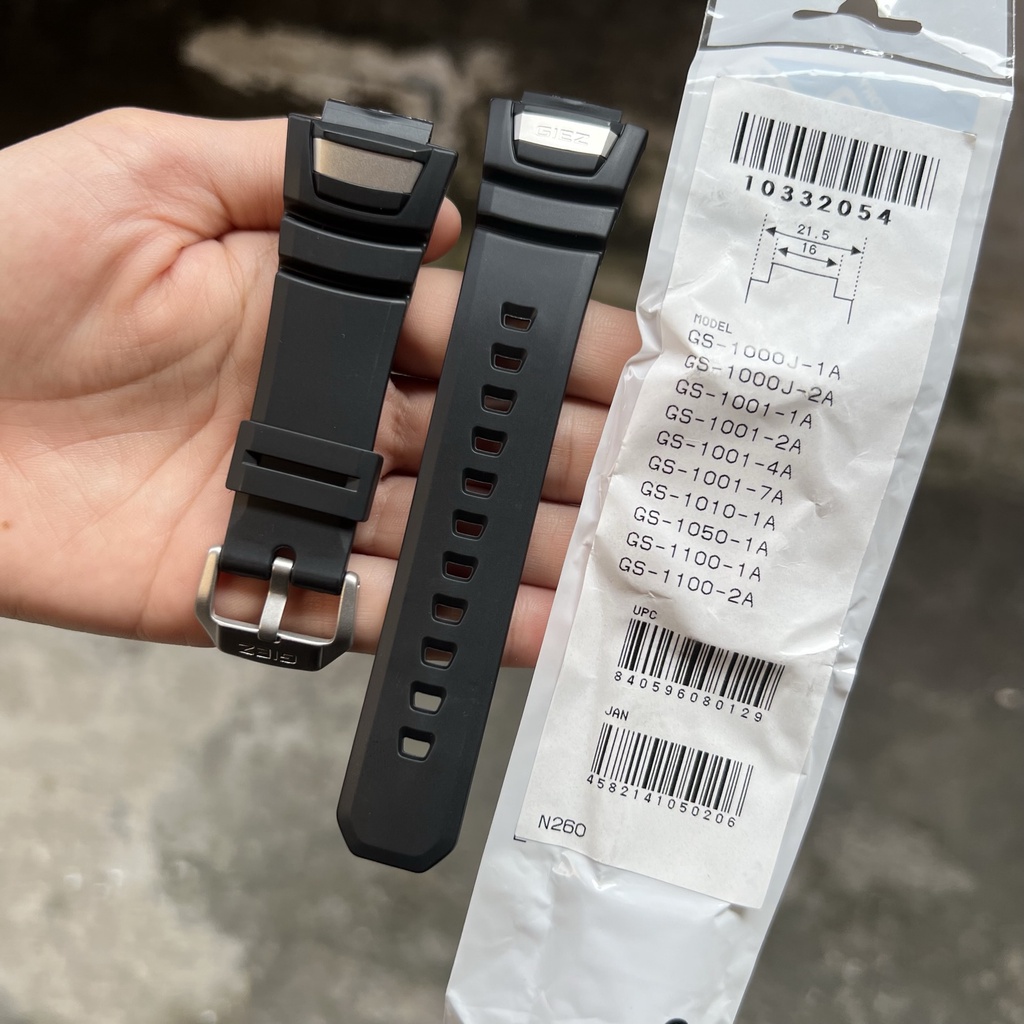 Tali jam tangan casio g-shock GS-1000J original strap band GS-1000J