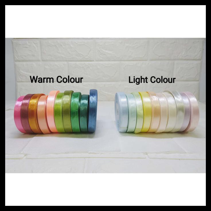 

Pita Satin 1/2 Inch Kualitas Bagus Tebal Mengkilat Halus Harga Murah - Dusty Pink