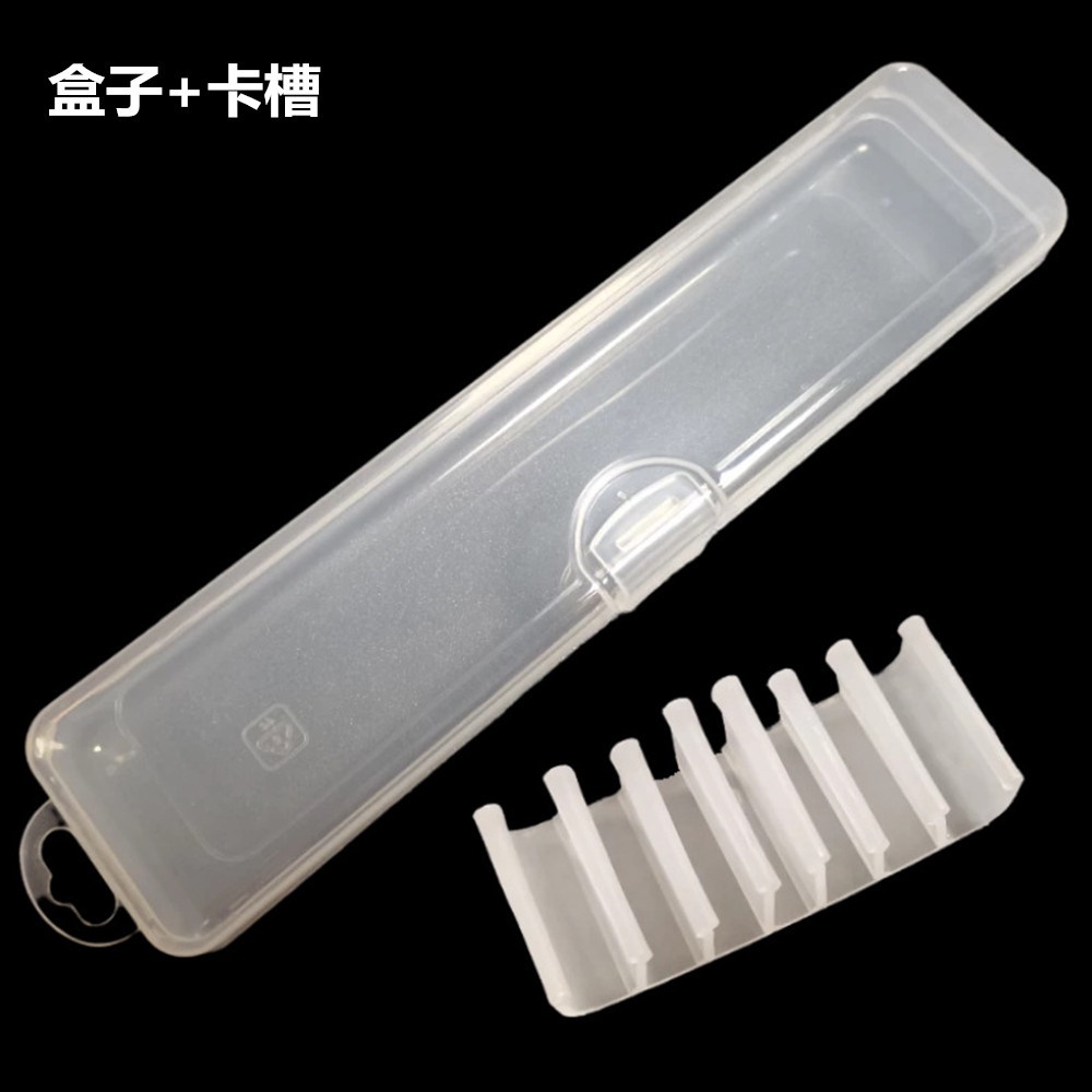 【COD Tangding】Kotak Tempat Menyimpan Kosmetik &amp; Sikat Gigi Model Portable