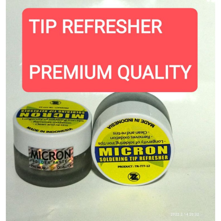 PAKET PROMO TIMAH CAIR HERBA FLUX TIP REFRESHER