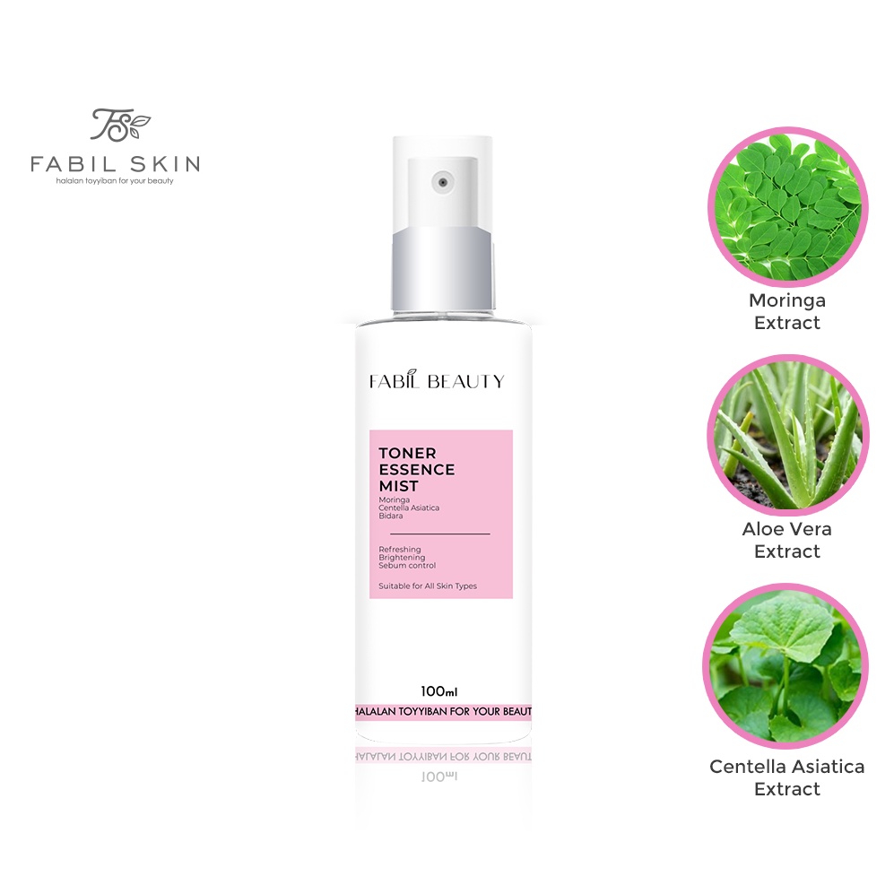 FABIL TONER ESSENCE MIST / PENYEGAR WAJAH / FACE MIST / ESSENCE / WAJAH GLOWING MULUS 100 ML