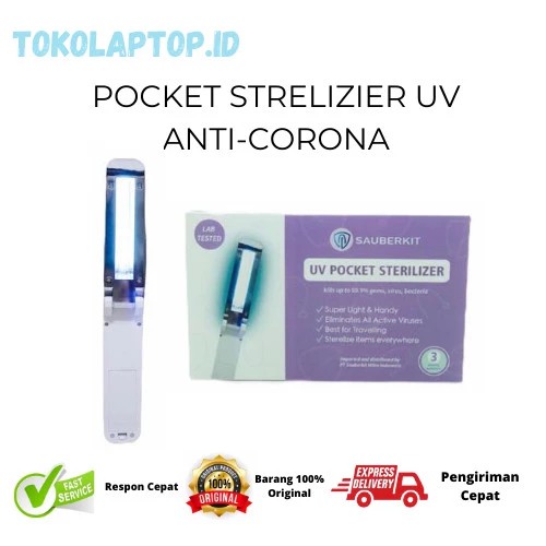 Pocket Strelizier Portable Sauberkit LULUS TES LABORATIUM BERGARANSI