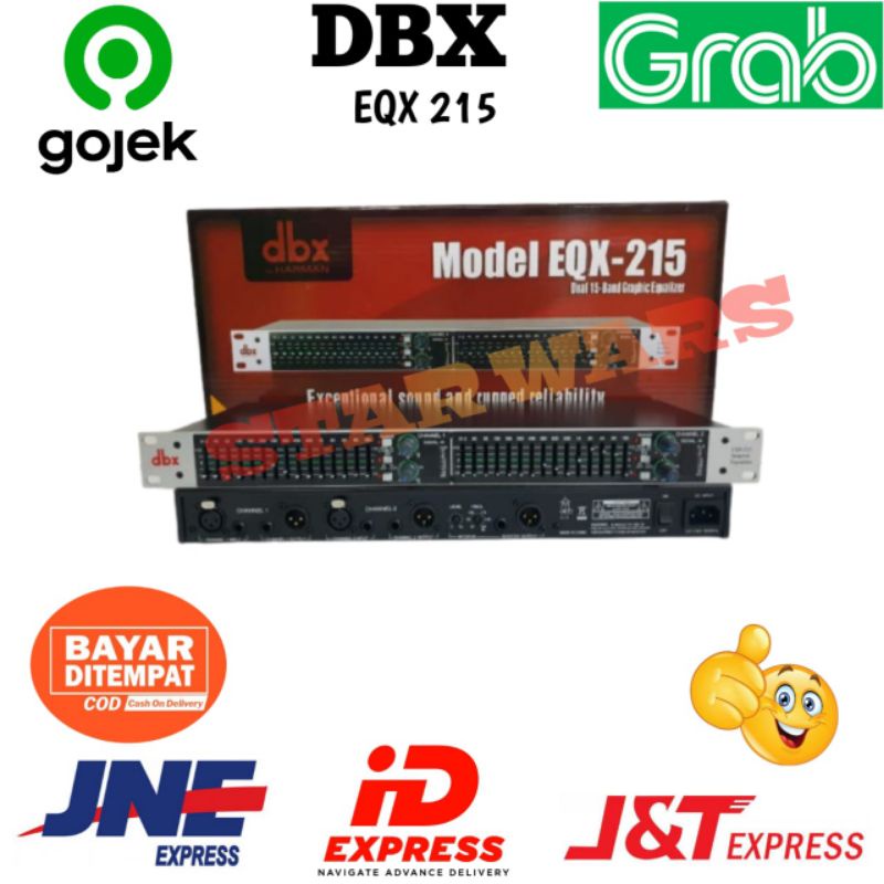 Equalizer DBX EQX 215 Plus Subwoofer