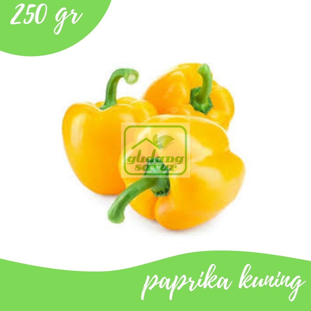 

Paprika Kuning 250g Gudang Sayur Purwokerto