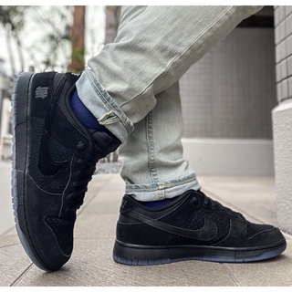 nike undefeated dunk black