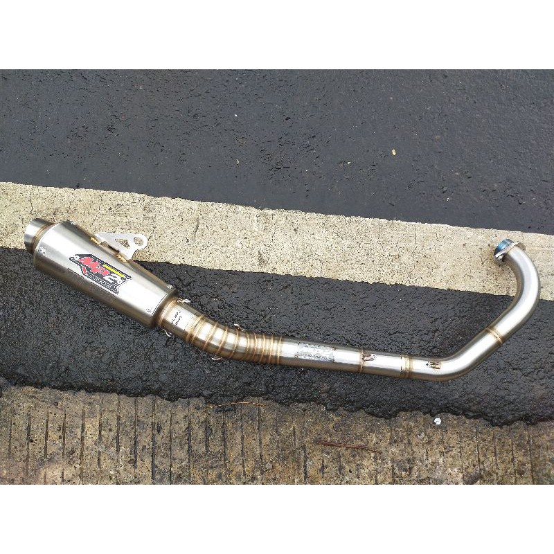 knalpot mx drag 200cc mp2 racing muffler
