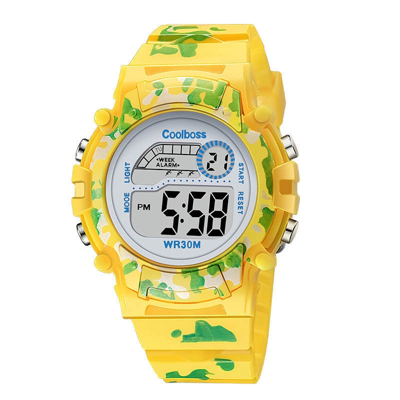 Jam Tangan Pria Olahraga Digital Tahan Air LED Digital Watch Children Boy Girl Waterproof Gift Watches