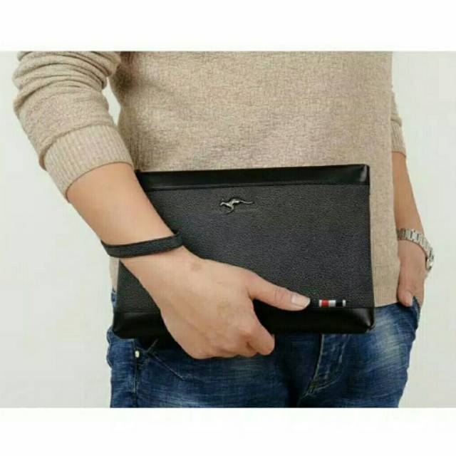 Saqidaishu Clutch Handbag Tas Tangan Pria Wanita Import Kecil 3090
