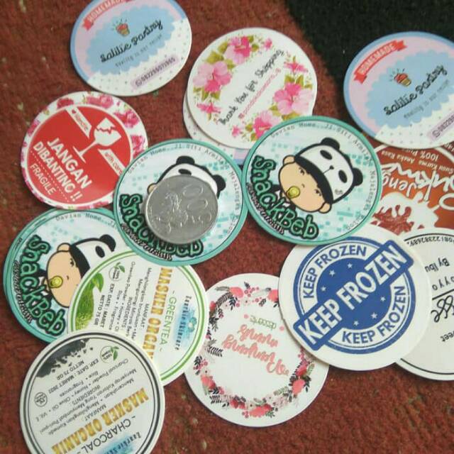 

Stiker Bulat 5 cm - isi 1.000 lembar