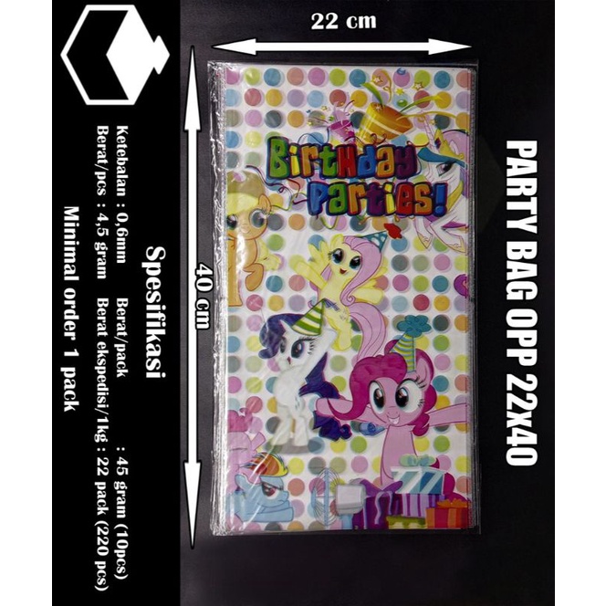 

Plastik Souvenir Ulang Tahun Little Pony