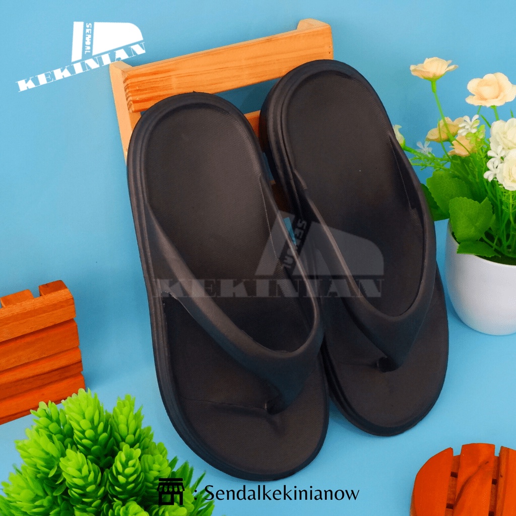 Sandal jepit dewsa/ sandal jepit pria Karet rumah outdoor