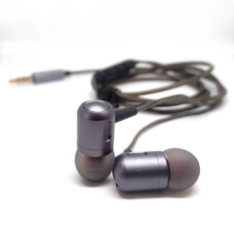 Balanced Tuning Cannon Stylish Metal Earphone Bass Headset With Mic