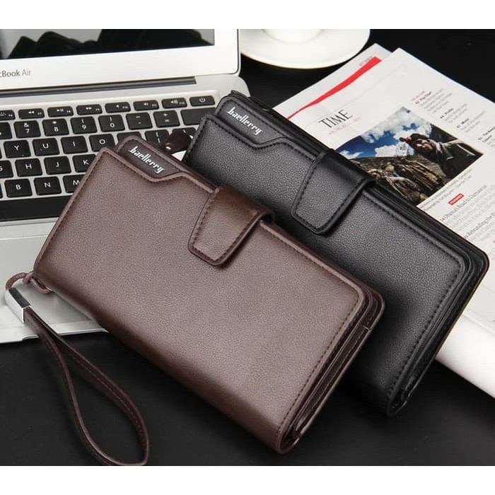 [BISA COD] Dompet Panjang Baellerry Dompet Baellerry Pria dan Wanita [S1063] Original 100% 22 Slot