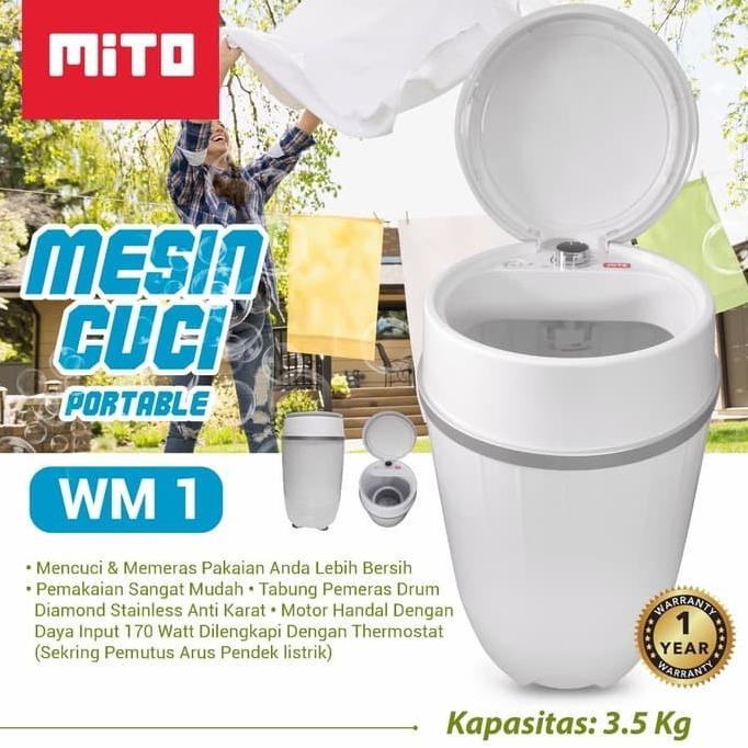 """] Mesin Cuci Mito Mini Portable