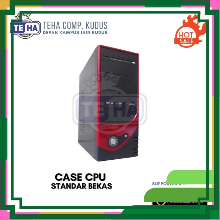 Casing Komputer BEKAS Berkualitas Casing CPU Murah Case PC Tower ATX