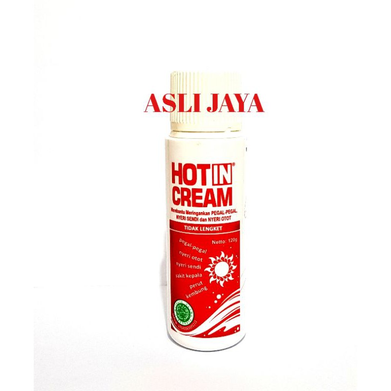 Hot In Cream BOTOL 120 gr