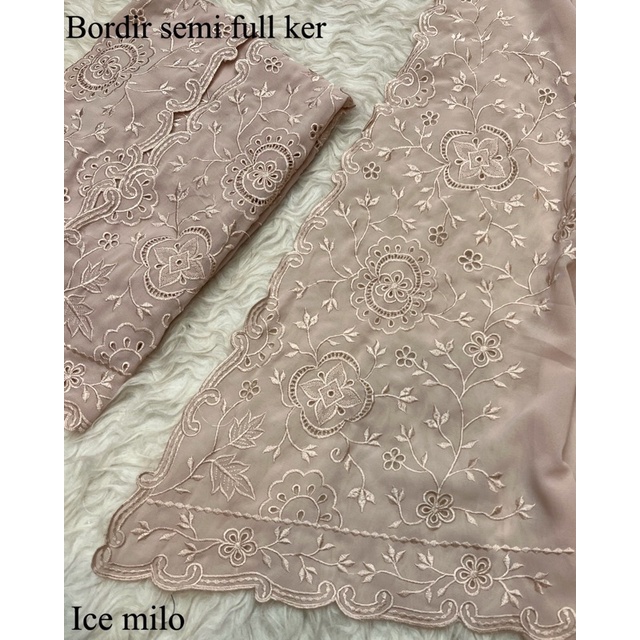 sutra creft bordir / kebaya bordir bali / Bahan kebaya bordir / kebaya bordir-Ice milo