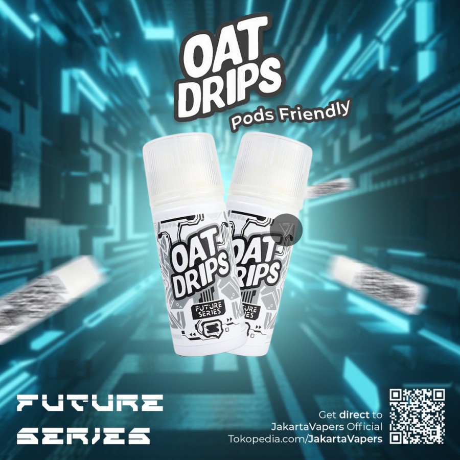 Liquid Oat Drips V6 Future Series Pods Friendly 30ML 15Mg by JVS Berpita Cukai