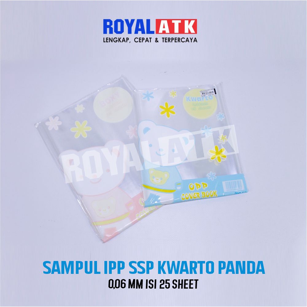 

Sampul Ipp Ssp Kwarto Panda 0,06MM 25 Sheet