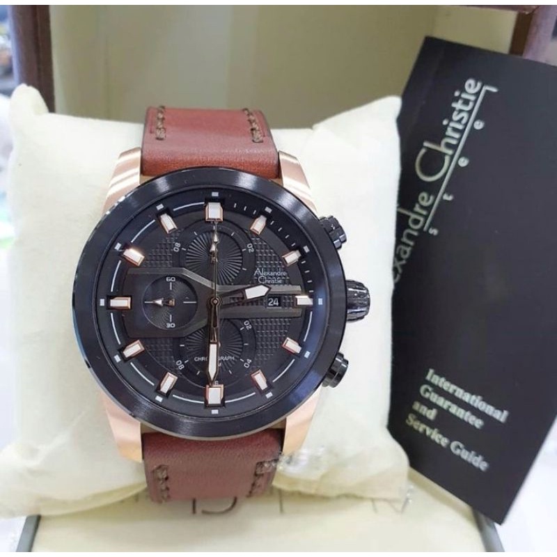 Jam tangan pria Alexandre Christie AC 6270/ AC 6562 original