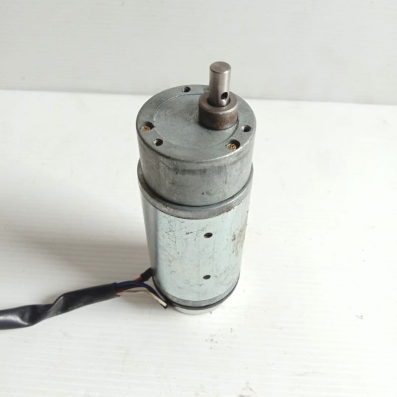 Dinamo DC motor gearbox 24V 300rpm