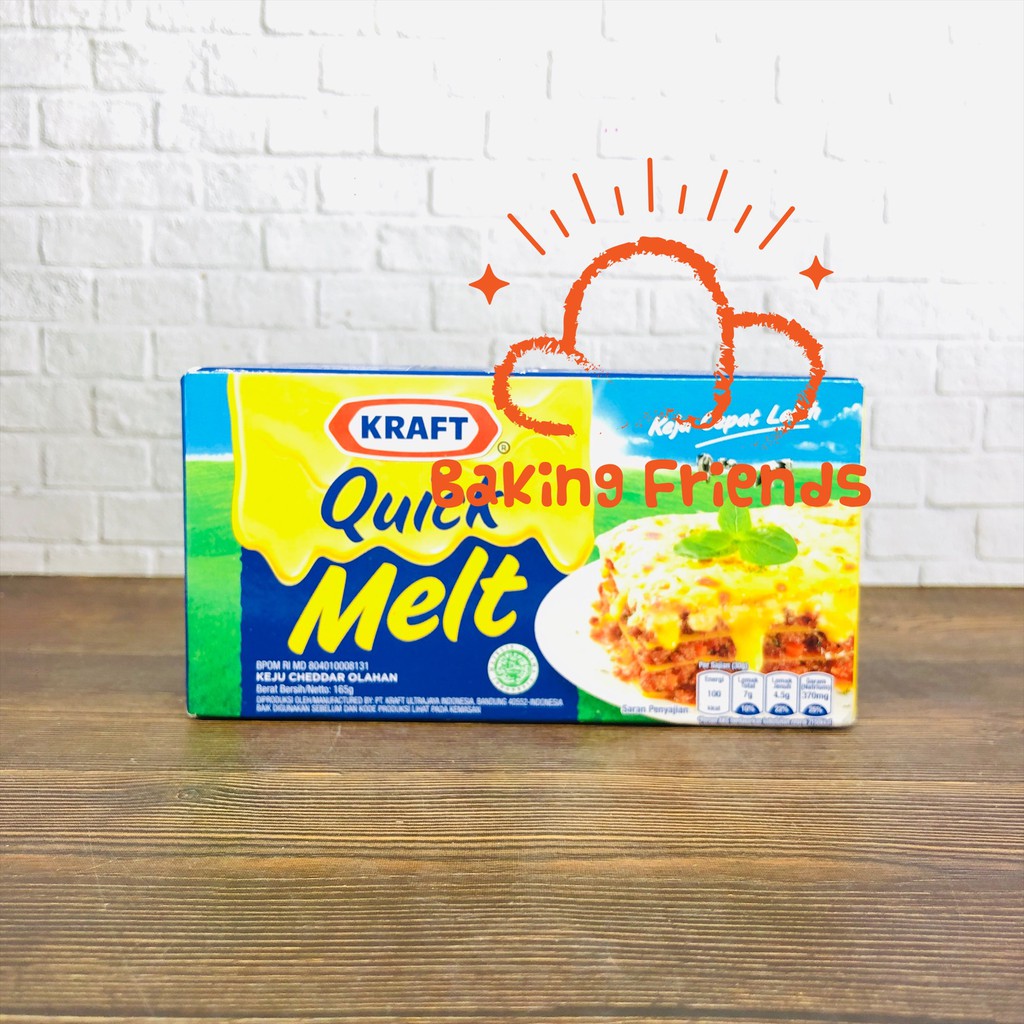 KRAFT KEJU QUICK MELT CHEESE 165GR/KEJU MELELEH