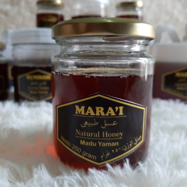 

Madu yaman, Mara'i 250 gr, sehat alami