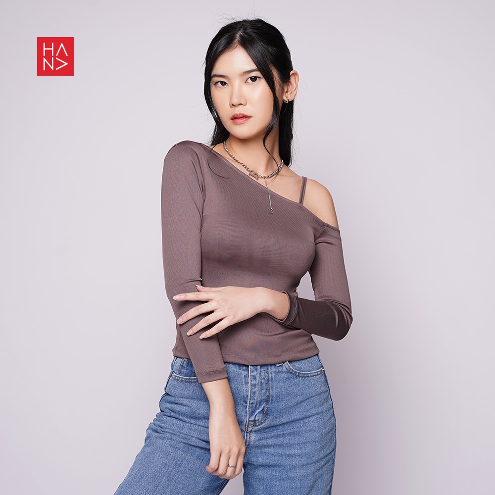 HanaFashion JKT - Lize Top Long Sleeve / Atasan Wanita Lengan Panjang - TS436