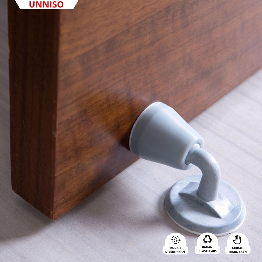 UNNISO - Silicone Invisible Door Stop Pengganjal Pintu