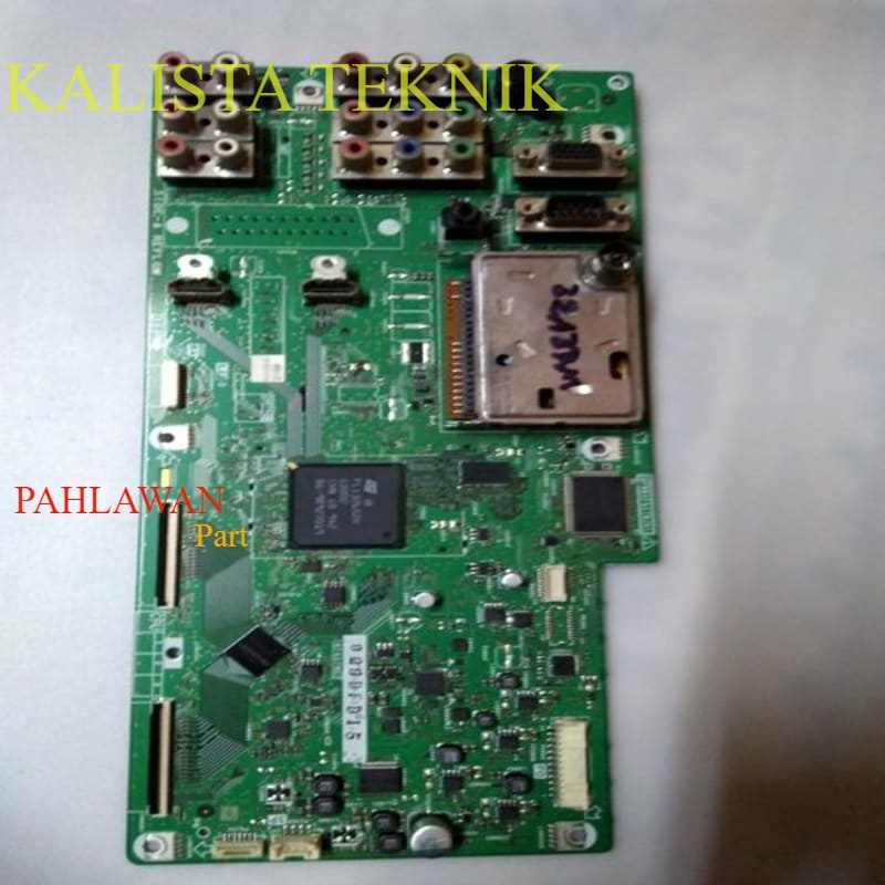 mainboard - MB - motherboard tv lcd sharp LC 32A37 M - LC 32A39 M - 32A391 - 32A39 i QPWBXF407WJN1 t