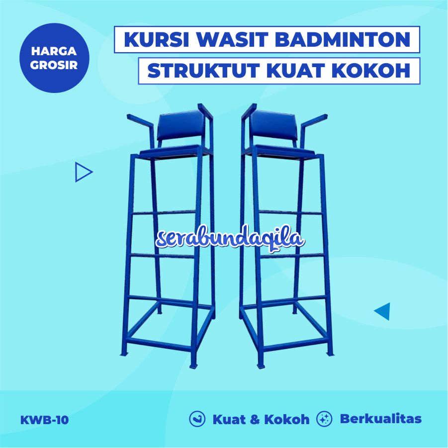 Jual Kursi Wasit Bulu Tangkis Kursi Wasit Badminton Baja Ringan