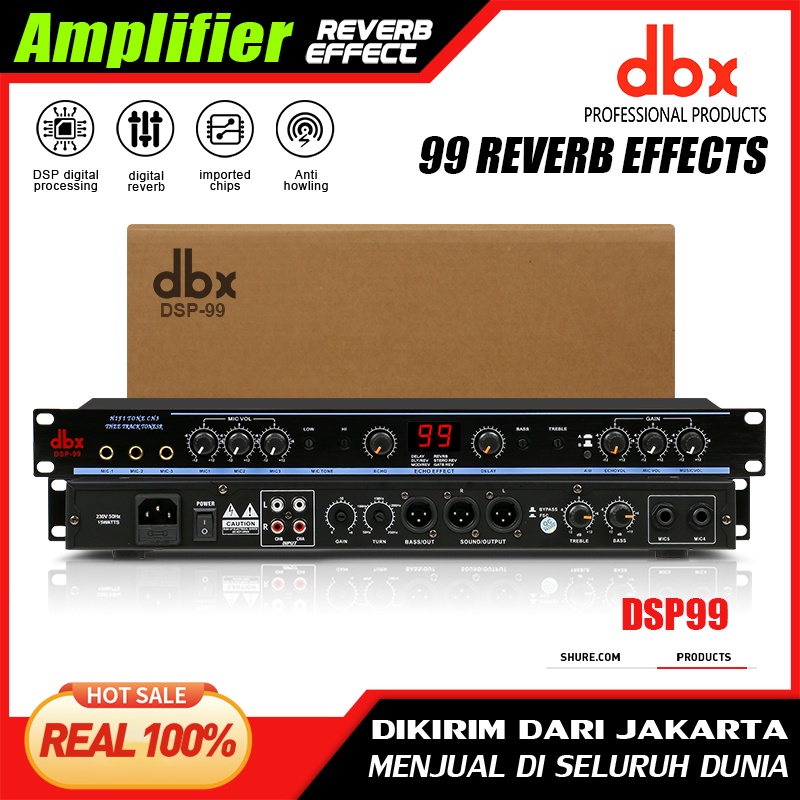 dsp-99 suara front-end profesional DSP99 efek produk efek karaoke reverb profesional COD