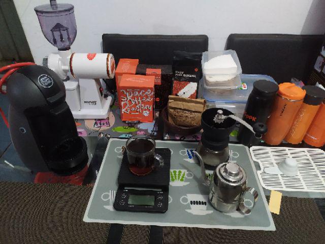 Teko Leher Angsa - Coffee Maker Pot With Thermometer 1200ml