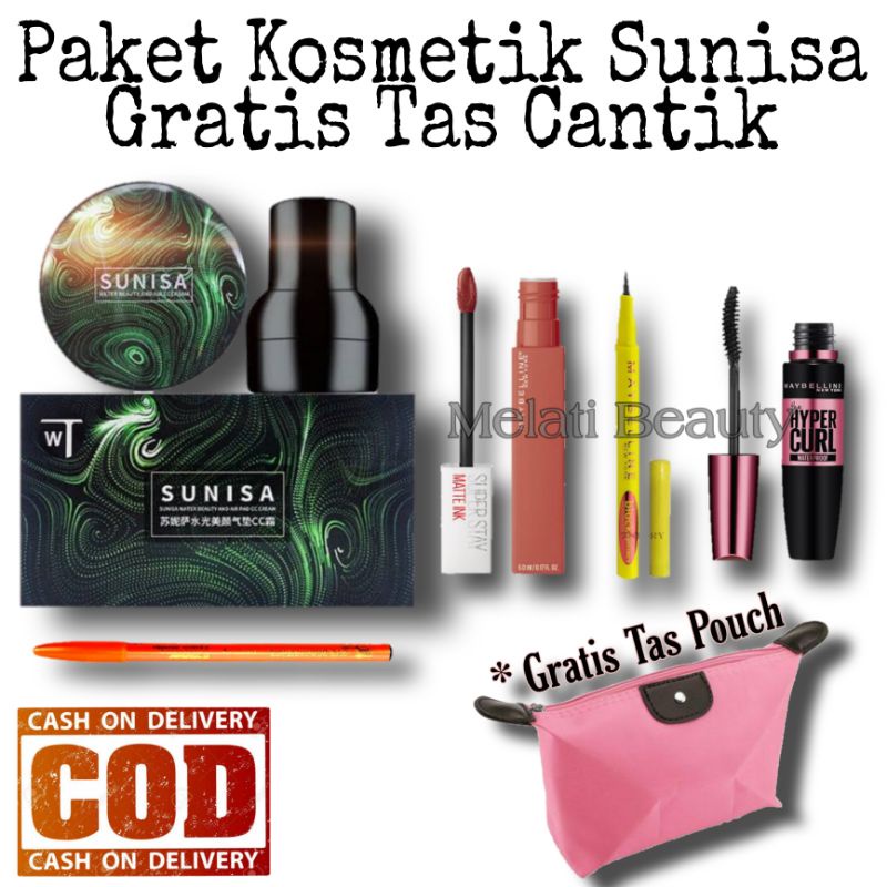 Paket Kosmetik Sunisa / Paket Kosmetik / Paket Kecantikan / Make Up / Sunisa BB cream / Kosmetik