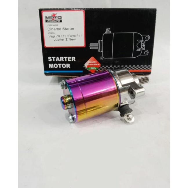 DINAMO STARTER MOTO 1 BORE UP JUPITER Z/VEGA ZR Z1/FIZR/MX 135