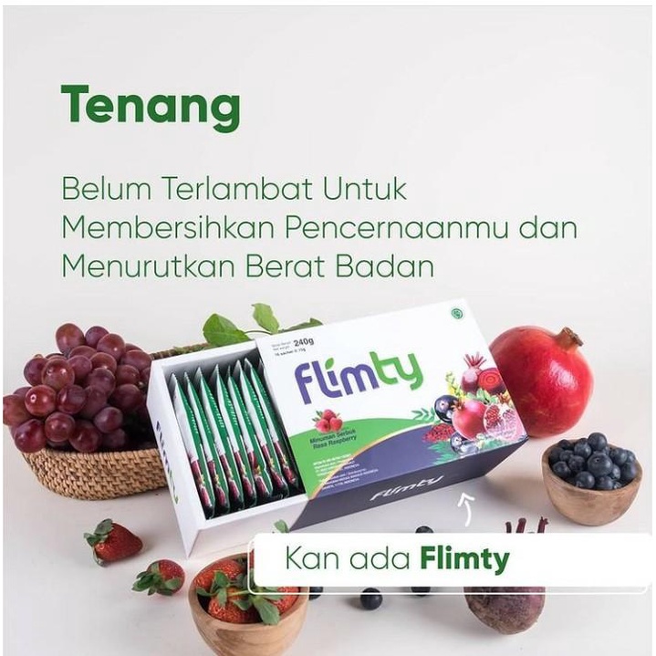 FLIMTY FIBER PER SACHET BPOM FREE ONGKIR DIET OBAT KURUS PELANGSING